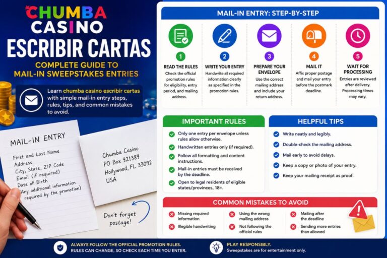 Chumba Casino Escribir Cartas